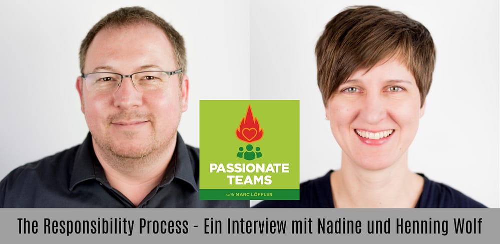 Fotos von Nadine und Henning Wolf, Podcast-Titel: The Responsibility Process